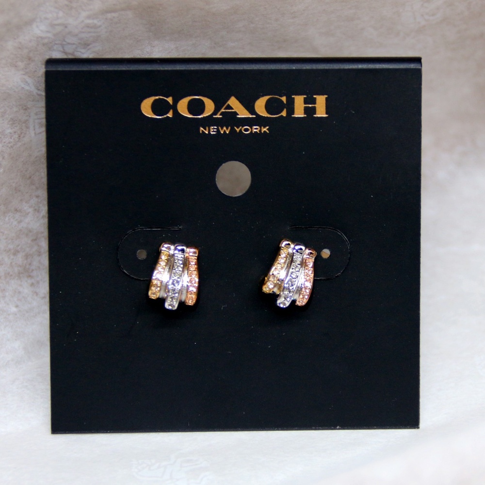 Timeless Coach Stud Earrings